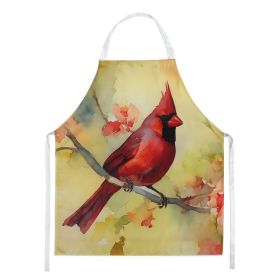 Cardinal Apron Cooking Kitchen Server Baking Crafts Gardening for Adult Women Men, Unisex, Large, Multicolor